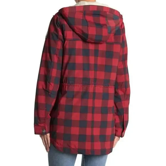 Columbia Women's Chatfield Hill Plaid Fleece-Lined Utility Jacket, Size - Small - Picture 4 of 6